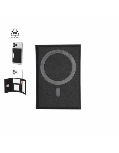 Tarjetero magnético de PU reciclado