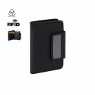 Tarjetero de PU reciclado con protección RFID