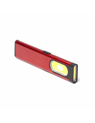 Linterna doble ultra plana de aluminio