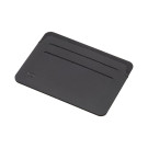 Tarjetero de piel sintética suave con protección RFID