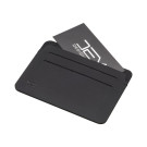 Tarjetero de piel sintética suave con protección RFID