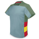 Camiseta técnica de tenis con bandera de España