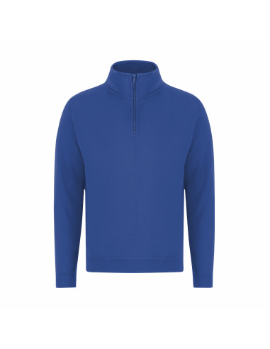 Sudadera con media cremallera en algodón y poliéster Galaxy