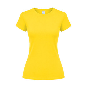 Camiseta de mujer entallada de algodón punto liso EPIKA 2