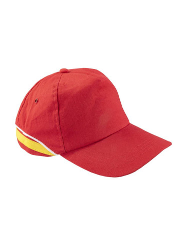 Gorra con bandera española