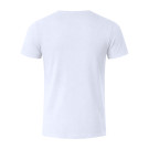 Camiseta blanca de algodón 150g/m2 de manga corta EPIKA