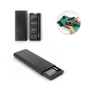 Set de destornilladores con puntas magnéticas intercambiables