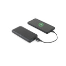 Power bank de ABS reciclado con carga inalámbrica 10000 mAh