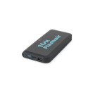 Power bank de ABS reciclado con carga inalámbrica 10000 mAh