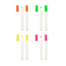 Marcador fluorescente de PP acabado mate