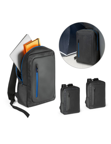 Mochila impermeable para portátil de poliéster reciclado 14L