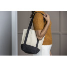 Bolsa tote mini de algodón reciclado 320g/m2