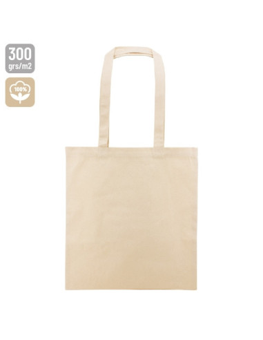 Bolsa de algodón canvas 300 gr/m2 color natural