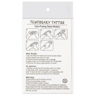 Pack 100 tatuajes temporales de España y otros países