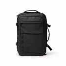 Mochila de viaje extensible de cuero sintético 30L