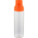 Botella de tritán transparente con tapón a color 750 ml