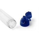 Botella de tritán transparente con tapón a color 750 ml
