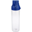 Botella de tritán transparente con tapón a color 750 ml