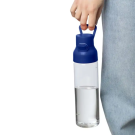 Botella de tritán transparente con tapón a color 750 ml