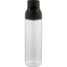 Botella de tritán transparente con tapón a color 750 ml