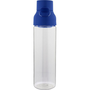 Botella de tritán transparente con tapón a color 750 ml