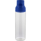 Botella de tritán transparente con tapón a color 750 ml