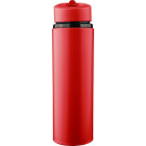 Botella de acero inoxidable reciclado con tapa y pajita 500 ml