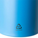 Botella de acero inoxidable reciclado con tapa y pajita 500 ml