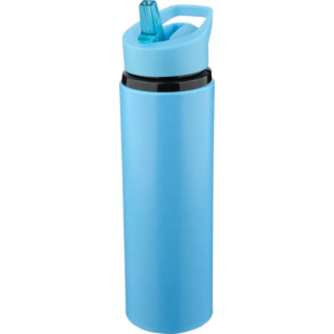 Botella de acero inoxidable reciclado con tapa y pajita 500 ml 2