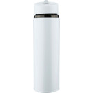 Botella de acero inoxidable reciclado con tapa y pajita 500 ml