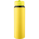 Botella de acero inoxidable reciclado con tapa y pajita 500 ml