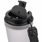 Vaso de plástico duro transparente con tapa 350 ml