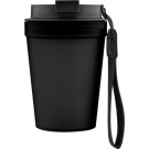Vaso de plástico duro transparente con tapa 350 ml