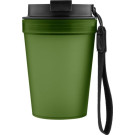 Vaso de plástico duro transparente con tapa 350 ml