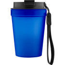 Vaso de plástico duro transparente con tapa 350 ml