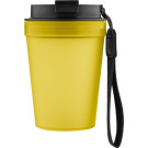 Vaso de plástico duro transparente con tapa 350 ml