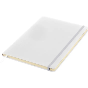 Cuaderno A4 de PU reciclado con banda elástica