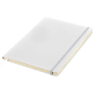 Cuaderno A4 de PU reciclado con banda elástica