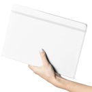 Cuaderno A4 de PU reciclado con banda elástica