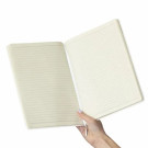 Cuaderno A4 de PU reciclado con banda elástica