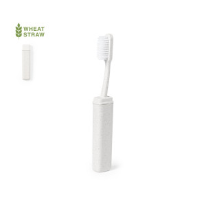 Cepillo de dientes plegable de caña de trigo