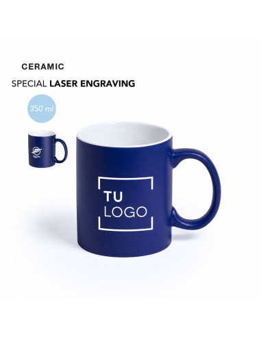 Taza cerámica para engraving | Taza cerámica de colores