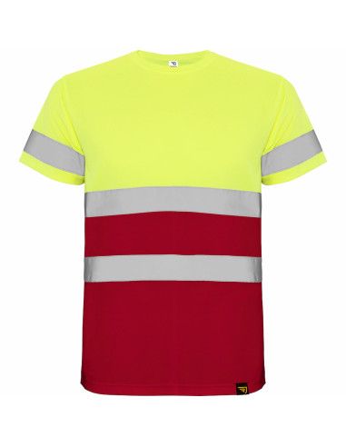 Camiseta técnica fluorescente |  Camiseta de alta visibilidad