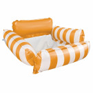 Colchoneta hinchable con asiento de malla