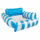 Colchoneta hinchable con asiento de malla