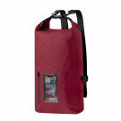 Mochila impermeable de RPET con ventana táctil 25 L