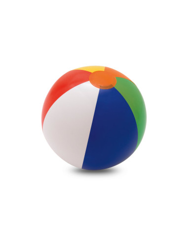 Pelota de playa hinchable multicolor