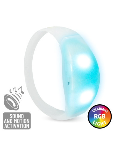 Pulsera con luces LED
