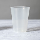 Vaso reutilizable flexible de 500 ml