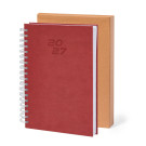 Agenda diaria B5 con anillas
